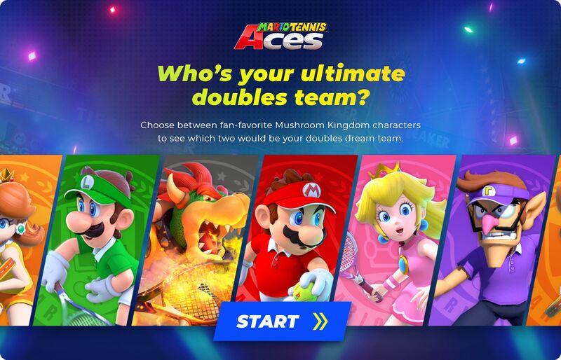 File:Mario Tennis Aces Mushroom Kingdom Characters Quiz title screen.jpg