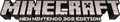 Minecraft: New Nintendo 3DS Edition logo