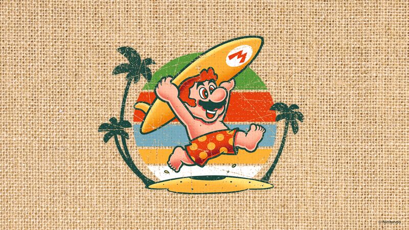 File:My Nintendo Mario Summer 2022 wallpaper desktop.jpg