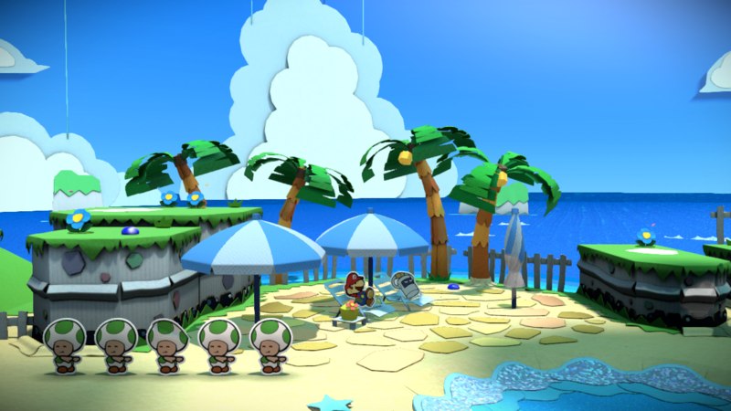 File:PMCS Bloo Bay Beach Mario and Huey relaxing.png