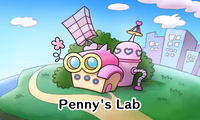 Penny's Lab in WarioWare Gold.