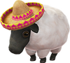 Artwork of a Sheep from Super Mario Odyssey.