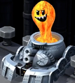 The Gunyolk with its metal exposed in the Nintendo Switch remake