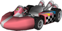 The model for Baby Peach's Standard Kart S from Mario Kart Wii