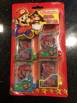 2 Mario Bros. WATER GAMES & 2 Donkey Kong WATER GAMES