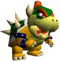 Bowser's model from Super Mario 64.