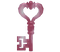 The heart key from Luigi's Mansion.