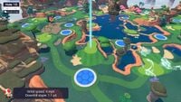 Hole 10 of Shelltop Sanctuary's Amateur layout from Mario Golf: Super Rush