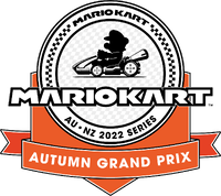 Logo of the Mario Kart 8 Deluxe: AU/NZ Autumn Grand Prix