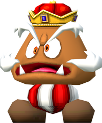 Model of Goomboss from Mario Kart DS
