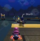 Boo Buddies making a small appearance in the Mario Kart Tour version of SNES Ghost Valley 1