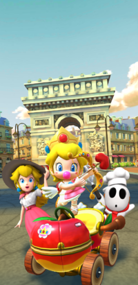 Mario Kart Tour on X: For the first half of the 1st Anniversary Tour,  drivers that have been lighting up city courses around the world are back,  including Pauline and Mario (Hakama)! #