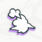 A sticker in Mario Kart World