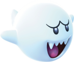 Artwork of a Boo in Mario Party Superstars