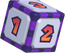 Artwork of a Cursed Dice Block in Mario Party Superstars