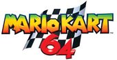 The logo for Mario Kart 64