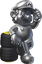 Artwork of Metal Mario from Mario Kart 7