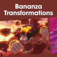 Cover image for the Bananza Transformations playlist from Donkey Kong Bananza on Nintendo Music