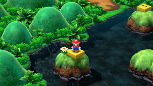 Flower found in the first scene of Rose Way of Super Mario RPG.