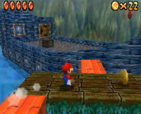 Red Coins on the Ship Afloat from Super Mario 64 DS