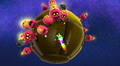 Screenshot from Super Mario Galaxy (Deep Dark Galaxy)