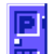 P Warp Door icon from Super Mario Maker 2 (Super Mario Bros. style)