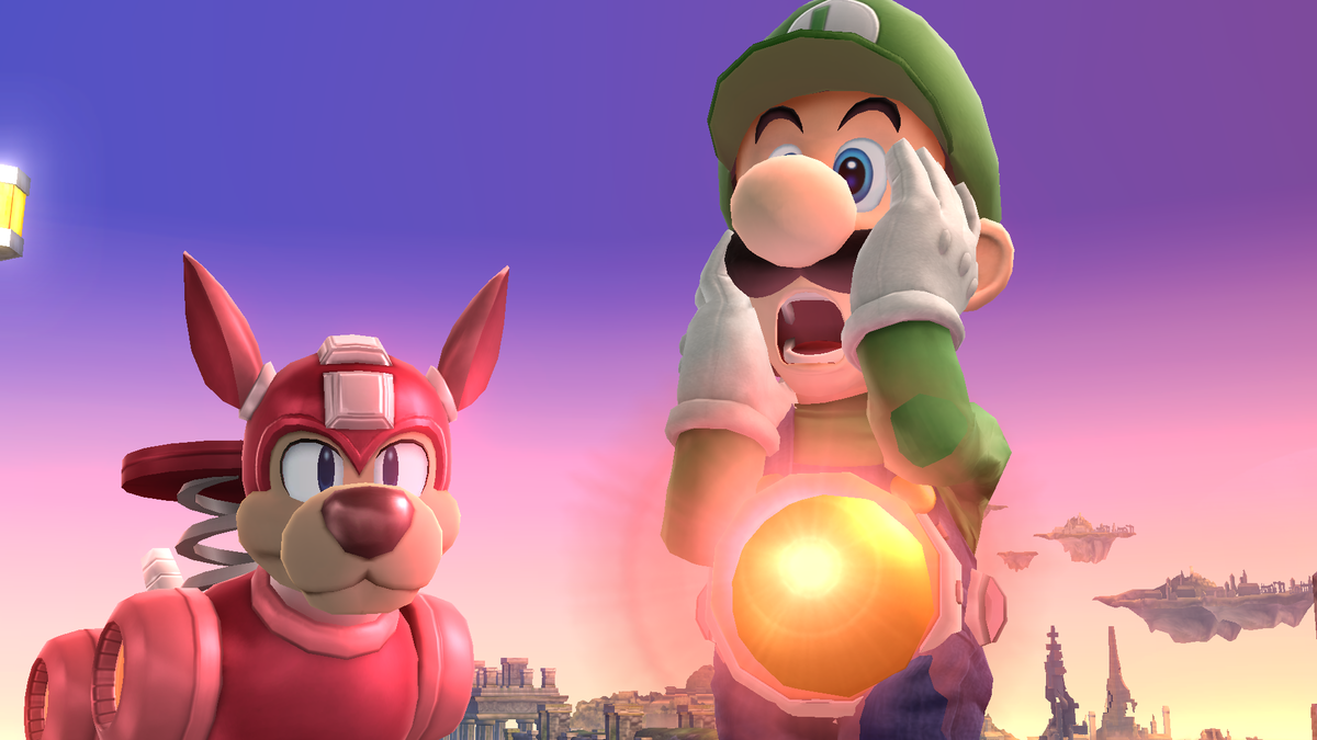File:SSB4 Wii U - Luigi Dog Screenshot.png - Super Mario Wiki, the ...