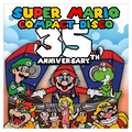 Album cover for Super Mario Compact Disco – 35th Anniversary Edition