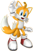 Artwork of Miles "Tails" Prower for Mario & Sonic at the Rio 2016 Olympic Games Arcade Edition