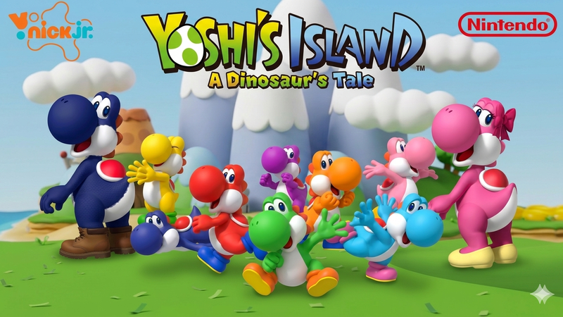 File:Yoshi's Island- A Dinosaur's Tale.png