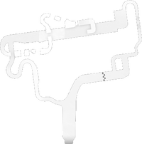 The minimap of the fourth (No route/Time Trials) variant of Crown City