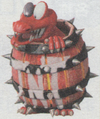Artwork of a Kaboom from Donkey Kong Bananza
