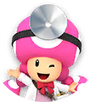 Icon of Dr. Toadette from Dr. Mario World