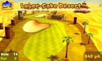 Hole 14 of Layer-Cake Desert (golf course)