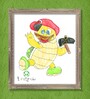 A captured Hammer Bro drawn by Kinopio-kun