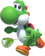 Artwork of Yoshi in Mario Golf: Super Rush
