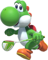 Artwork of Yoshi in Mario Golf: Super Rush