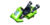 Lime Green Mii's Standard Kart icon in Mario Kart 7