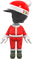 The Santa Mii Racing Suit from Mario Kart Tour