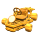 Gold Pipe Frame from Mario Kart Tour