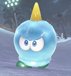 A Chill Bully appearing in Mario Kart World
