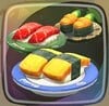 The sushi plates Dash Food