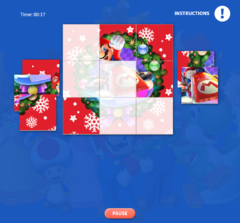 Mario's Festive Jigsaw Jumble - Super Mario Wiki, the Mario encyclopedia