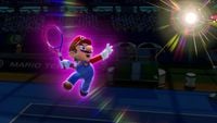 A screenshot from Mario Tennis: Ultra Smash