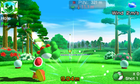 A screenshot from Mario Sports Superstars