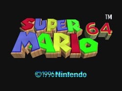 The image for ""It's-a Me, Mario!"" from Super Mario 64 on Nintendo Music.