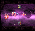 The level Poisonous Pipeline from Donkey Kong Country 3: Dixie Kong's Double Trouble!