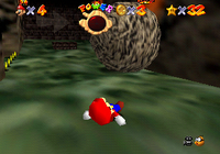 Mario in Hazy Maze Cave