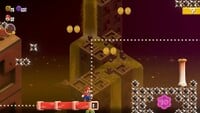The first 10-flower coin in The Sharp Trial: Launch to Victory in Super Mario Bros. Wonder