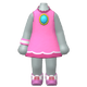 The "Princess Peach Tennis Outfit" Mii costume